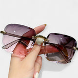 Κλασικά Ρετρό Γυαλιά Χωρίς Πλαίσιο