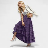 Κομψή Φούστα με Τούλι Διακοσμητική Λεπτομέρεια