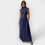 Στυλάτο Φόρεμα με Κοψίματα