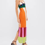 Paloma – Μαξι Αμπιτό Χρωματιστό με Ρίγες