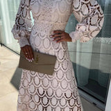 Άμι | Κομψό Φόρεμα Δαντέλας