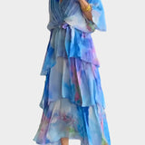 Φόρεμα με Βαθύ Ντεκολτέ σε Στυλ V