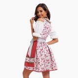 Φόρεμα Dirndl Μήκους Γόνατος Oktoberfest | Παραδοσιακή Δέσιμο