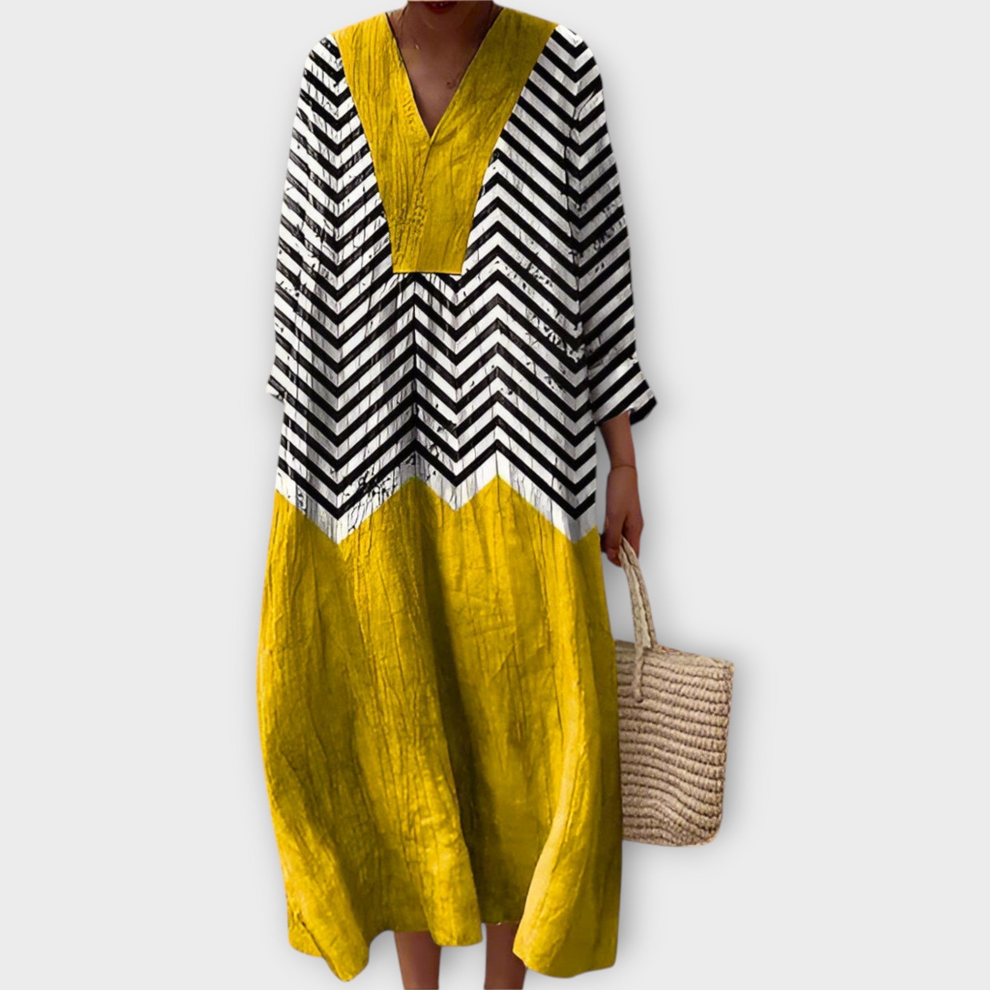 Άνετο Boho Φόρεμα