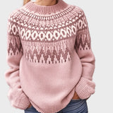 Πλεκτό Ζιβάγκο με Σχέδιο