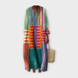 Κομψό Μακρύ Φόρεμα με Στυλ