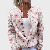 Κομψό Πλεκτό Γιλέκο με Σχέδιο