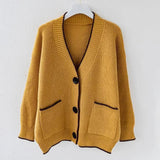 Στιλάτο Oversized Πλεκτό Γιλέκο