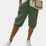 Κομψό Γυναικείο Λινό Παντελόνι