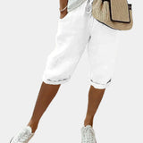 Κομψό Γυναικείο Λινό Παντελόνι