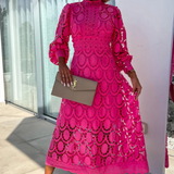 Άμι | Κομψό Φόρεμα Δαντέλας