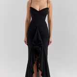 Έλμα | Φόρεμα με Σουρωτά Βολάν