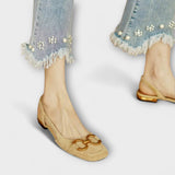 Σανδάλια με Κουμπί Αγκράφας