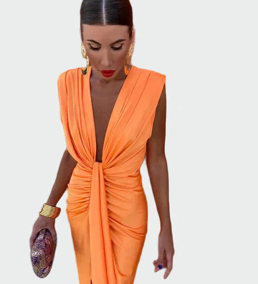 Αέρινο Πλισέ Φόρεμα