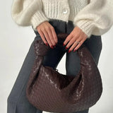 Sage Μεσαία Τσάντα Ώμου Υφασμάτινη