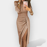 Κομψό Φόρεμα με Στυλάτη Κοπή