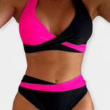 Μπικίνι με Σταυρωτό Λαιμό