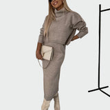 Σετ Φόρεμα και Ζιβάγκο Πουλόβερ