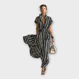 Μακρύ φόρεμα με minimal και εκλεπτυσμένη αισθητική