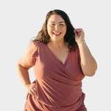 Μαγιό με Βολάν και Στήριξη Στήθους