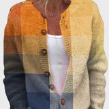 Πλεκτό Γιλέκο με Γεωμετρικό Σχέδιο