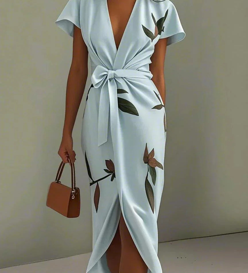 Amira | Κομψό Φόρεμα Περιτυλίγματος