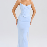 Σεραφίνα | Κόκκινος δαντελένιος κορσές