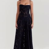 Νουάρ | Βραδινό Φόρεμα Seren