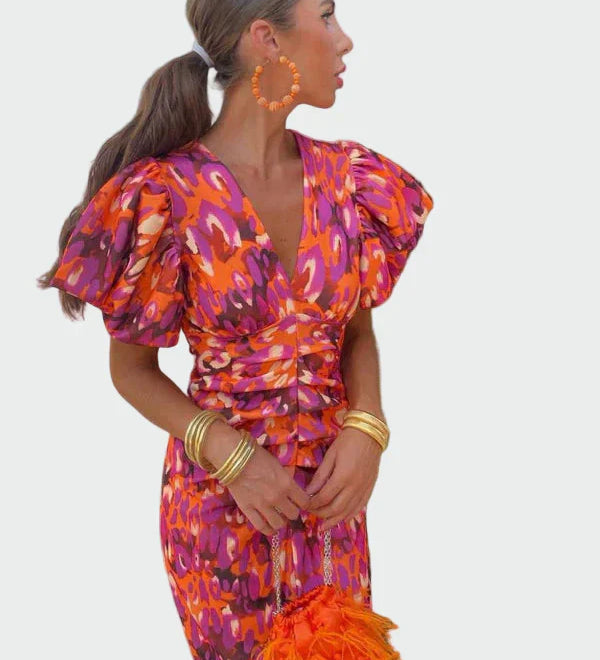 Μίντι Φόρεμα Κομψότητας