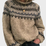 Πλεκτό Ζιβάγκο με Στρογγυλή Λαιμόκοψη