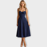 Μίντι Φόρεμα με Κορσέ