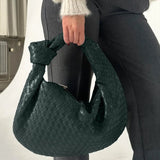 Sage Μεσαία Τσάντα Ώμου Υφασμάτινη