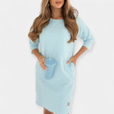 Καθημερινό Φόρεμα με Λειτουργικές Τσέπες